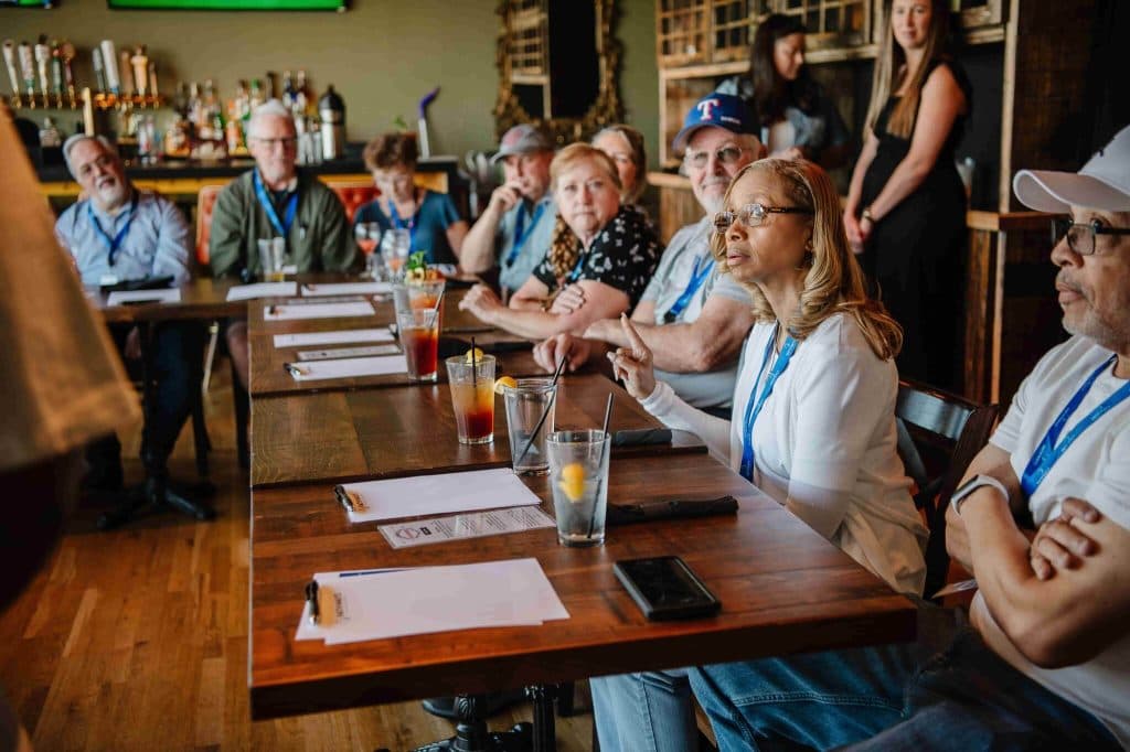 Attendees at a Pathways Retirement Advisors Medicare education event
